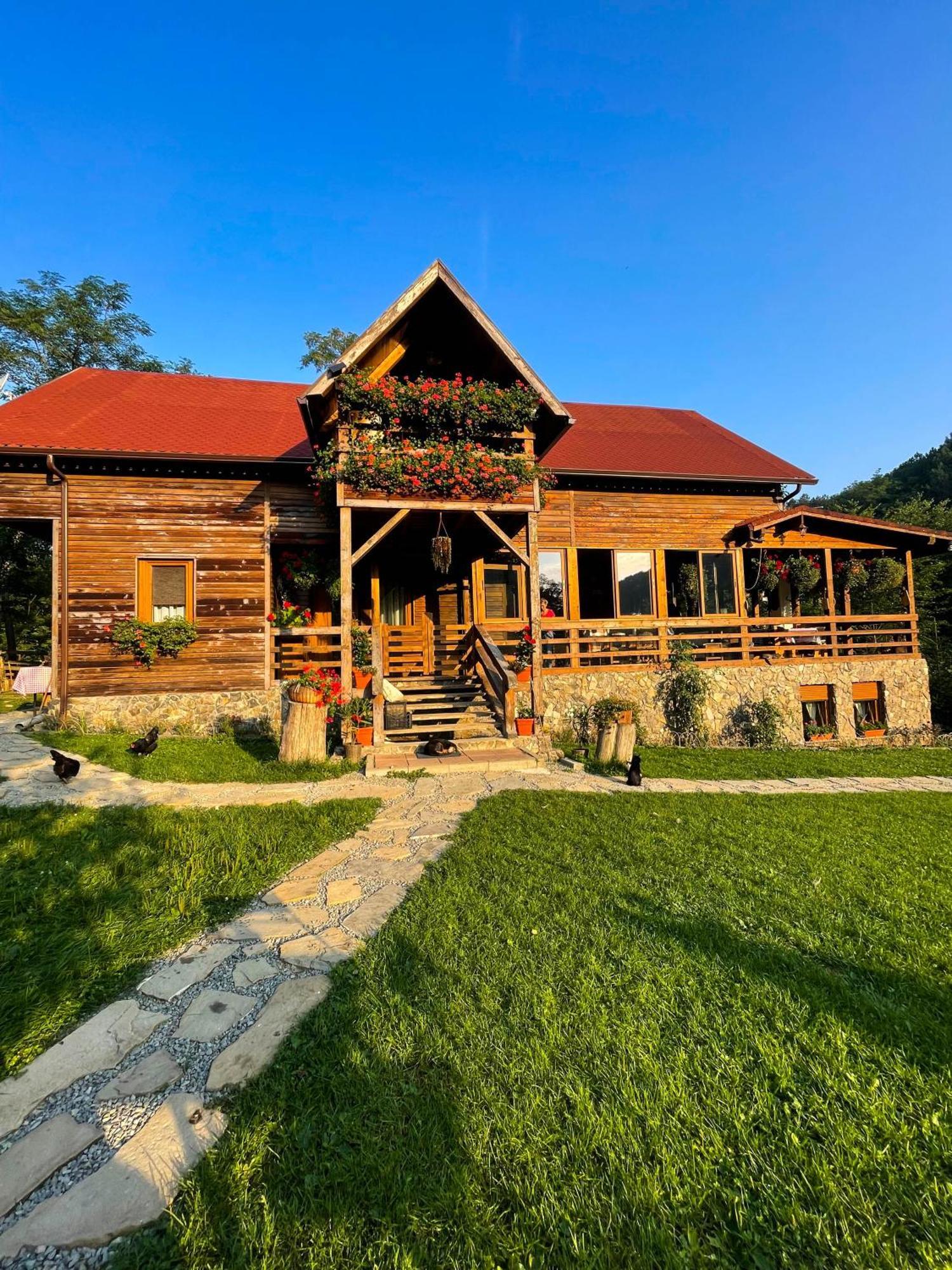Villa Cabana La Domnu' De Pe Vale Aiud Exterior foto